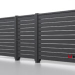Планкен для забора 120 mm RAL 9005 – покрытие полиэстер, толщина 0,45 мм в Омске  | фото 5