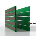 Планкен для забора Printec под дерево 120 mm RAL 6010 – покрытие порошковое, толщина 0,45 мм в Омске  | фото 4