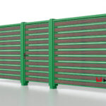 Планкен для забора Printec под дерево 120 mm RAL 6010 – покрытие порошковое, толщина 0,45 мм в Омске  | фото 5
