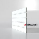 Планкен для забора ранчо 120 mm RAL 9003 – покрытие порошковое, толщина 0,45 мм в Омске  | фото 2